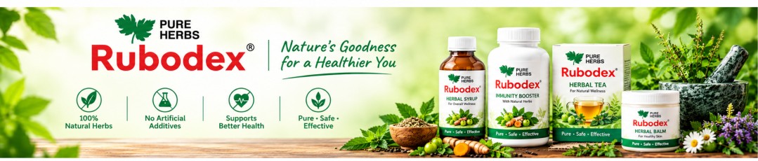 Rubodex - Pure Herbs Banner