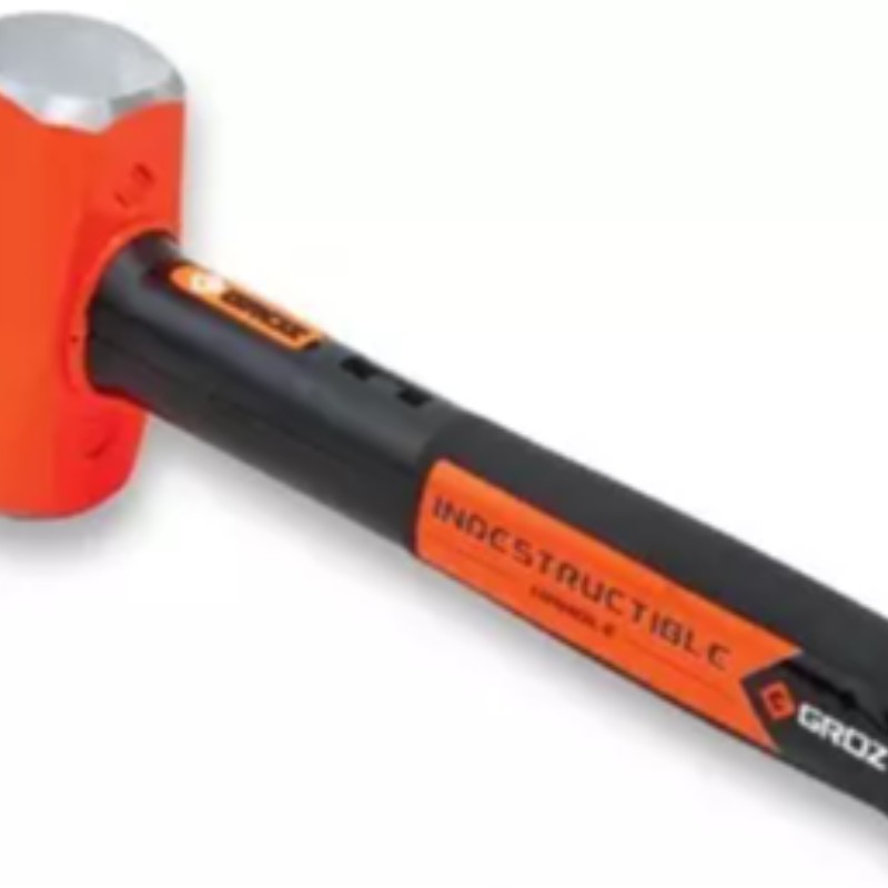 GROZ CHID/4/12 Club Hammers Indestructible Handle Hammer Head 4 Lbs Handle Length 12 inches