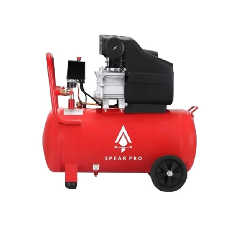 Spear 3HP 60 Litre Pressure Oil Type Air Compressor with Aluminium Winding Motor And 8 Bar Pressure, SP-D60