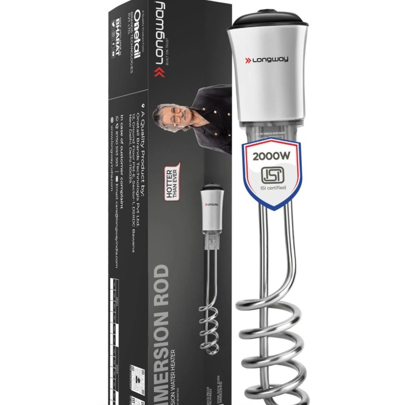 Longway LWIR01 2000 W Shock Proof Immersion Heater Rod (Water)