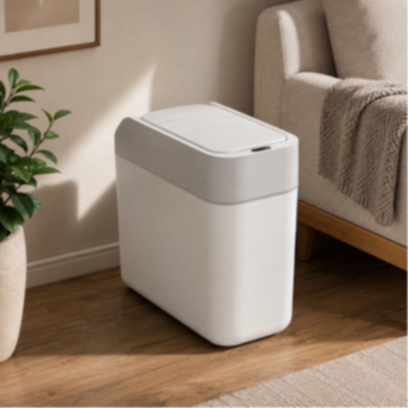 Touchless Motion Sensor Trash Can with Sliding Lid(12 L)